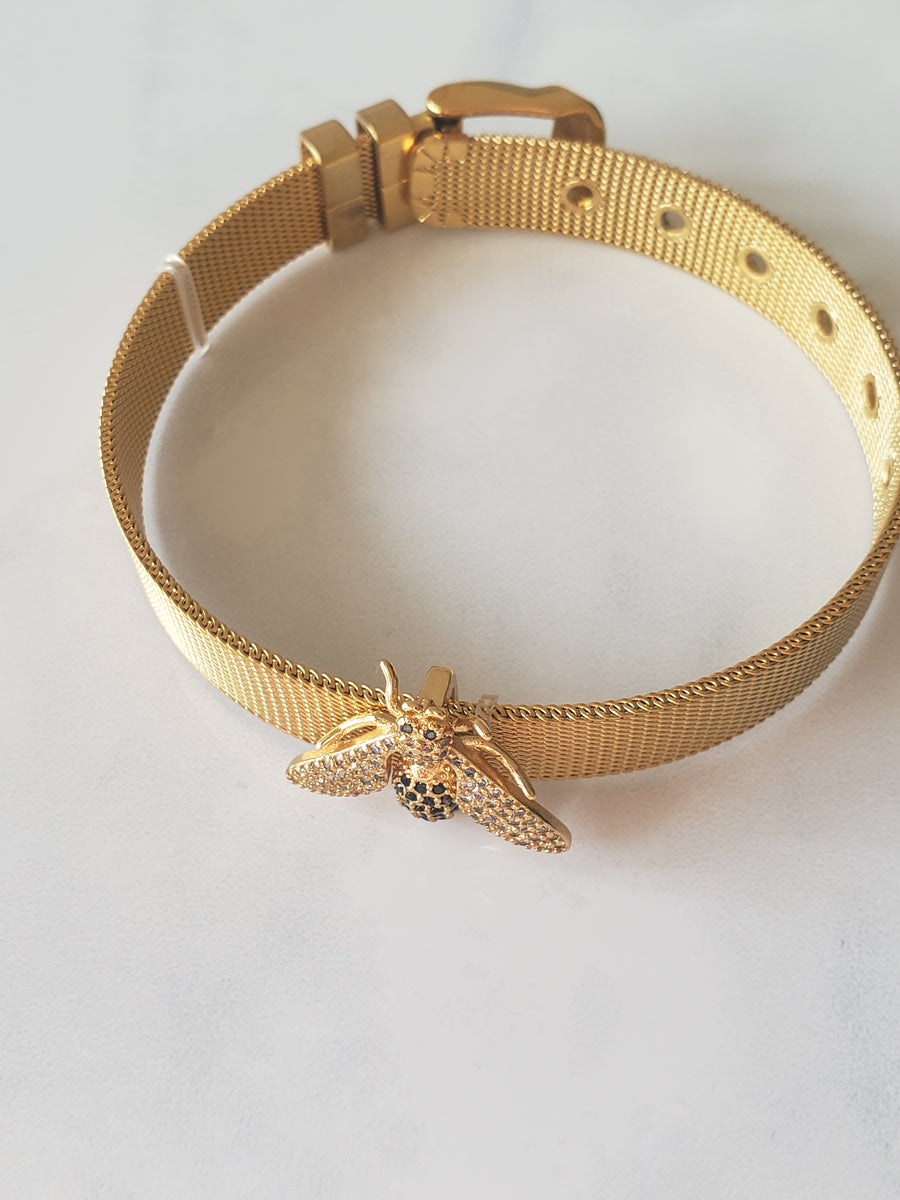 BUMBLE Bee Sleek BRACELET (TF) – EbrookLael - Main Image