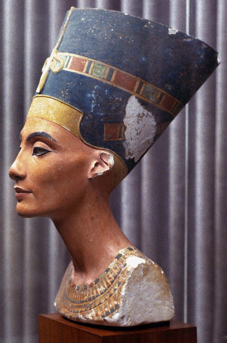 GOLD Nefertiti Egyptian Necklace (TF) - ebrooklael