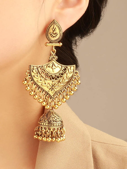 Keisha Jhumka Drop earrings (N-TF)