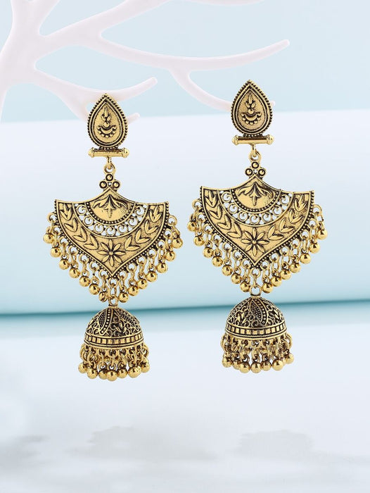 Keisha Jhumka Drop earrings (N-TF)