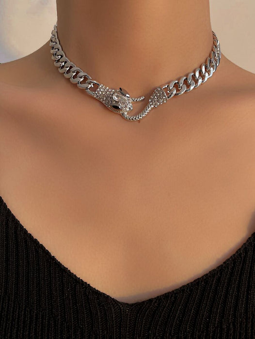 Chloe serpent necklace