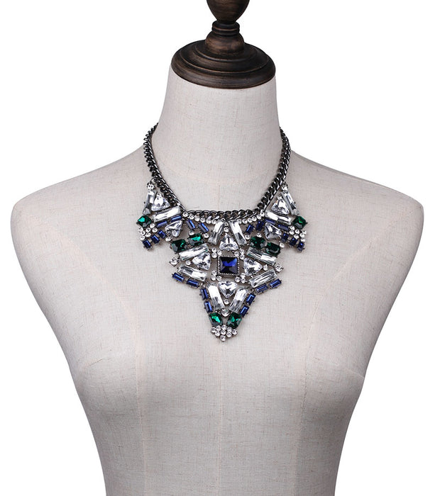ABELLA Cluster  statement necklace (N-TF) - ebrook lael