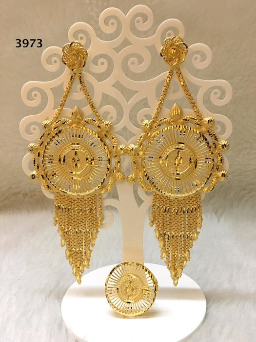 Lori  Jhumka Gold Plated Earring  (TF)