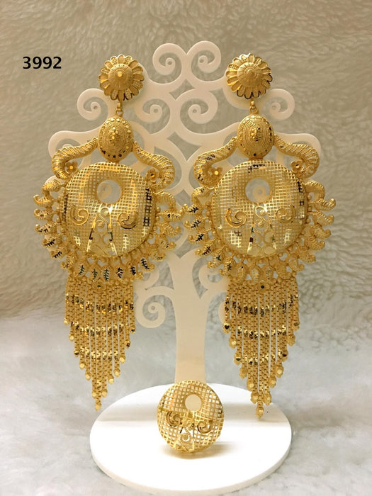 Nia Jhumka Gold Plated Earring  (TF)