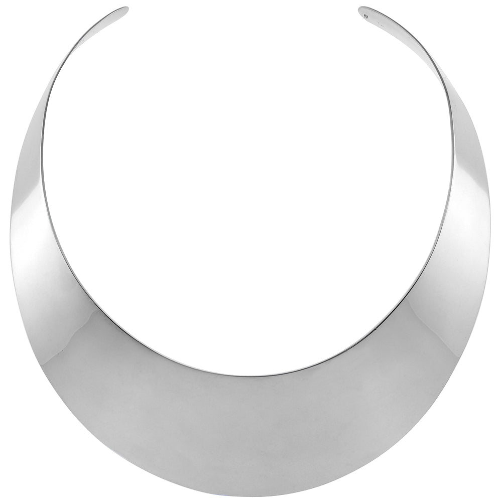 Silver Olivia  Collar Necklace (TF) - ebrook lael