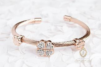 Glam Leaf Clove bracelet (TF) - ebrooklael