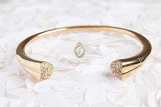 Open HEART Diamond Bangle (TF) - ebrooklael