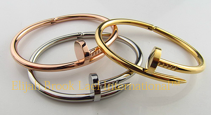 Nail Clou bracelet 18K Gold (TF) - ebrooklael