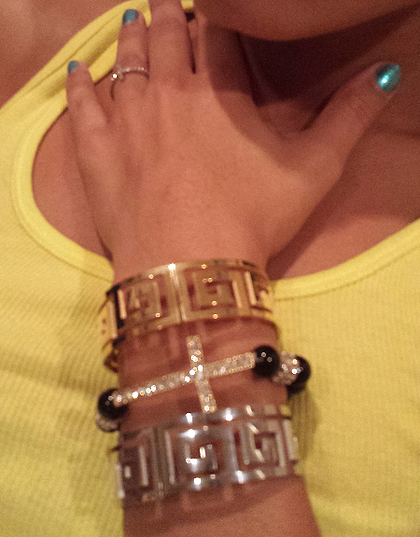 Stencil bangle (TF) - ebrooklael
