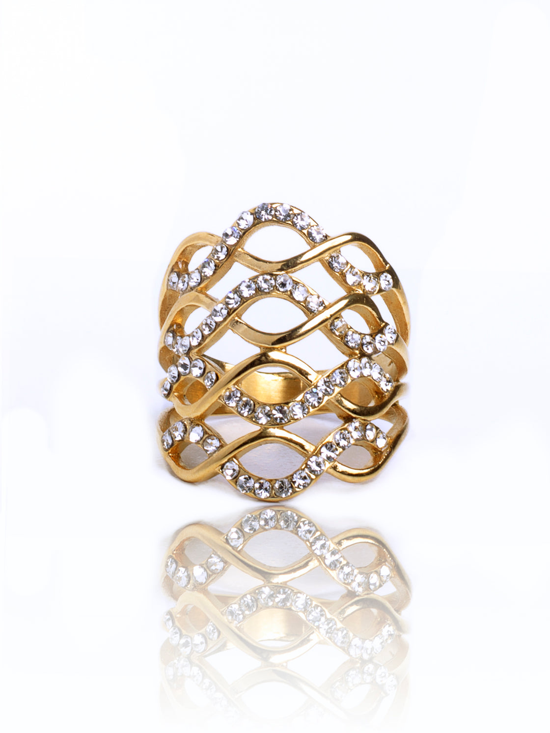EMMA crisscross Infinity Ring (TF) - ebrooklael