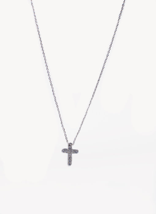 CROSS-STONE  Necklace (TF) - ebrooklael