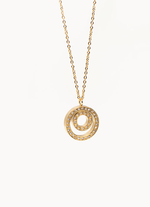 Circle Pendant GOLD (TF) - ebrooklael