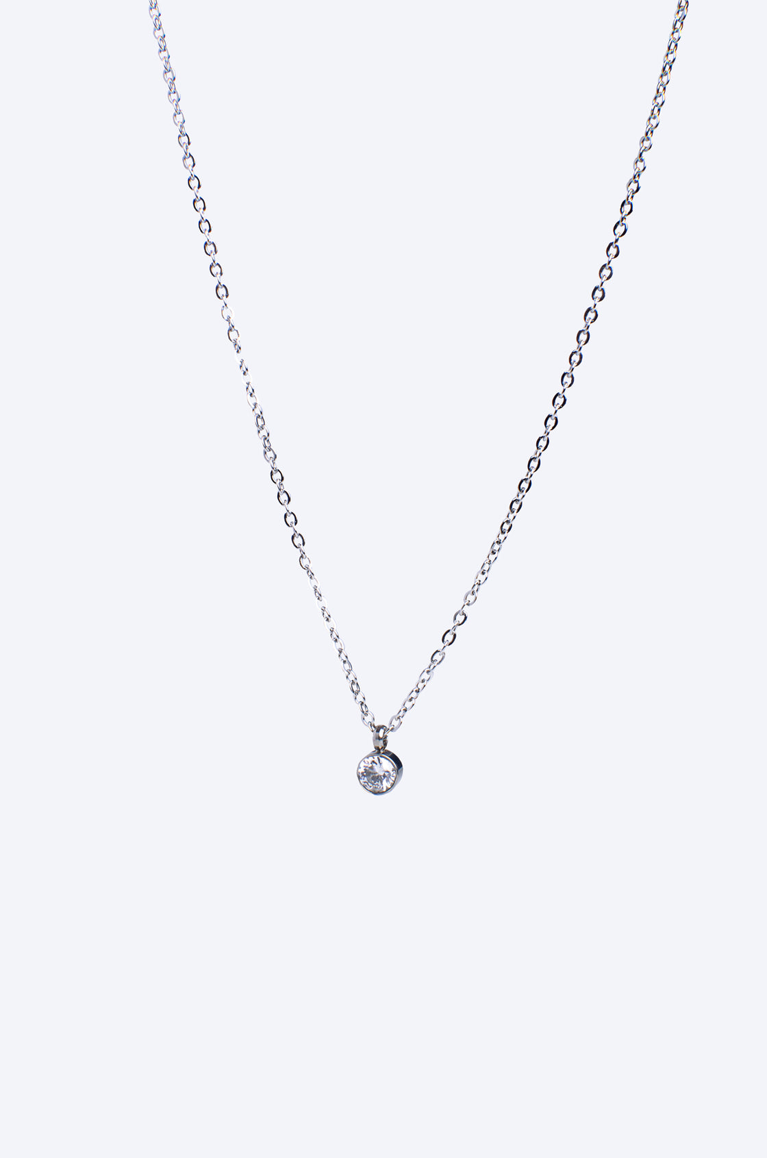 DEWDROP CZ NECKLACE (TF) - ebrooklael