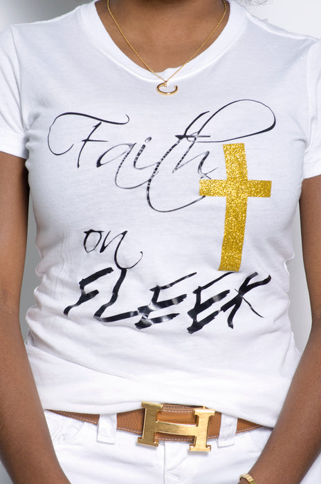 FAITH ON FLEEK (white) - ebrooklael