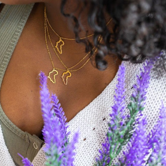 Mama Africa Necklace 16'' (TF)