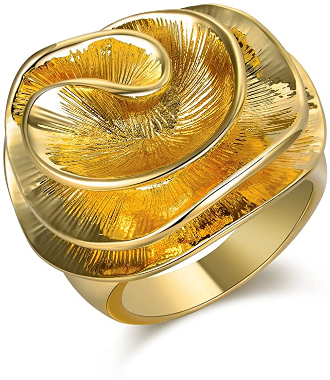 Flower Cocktail Ring  (TF) - ebrook lael