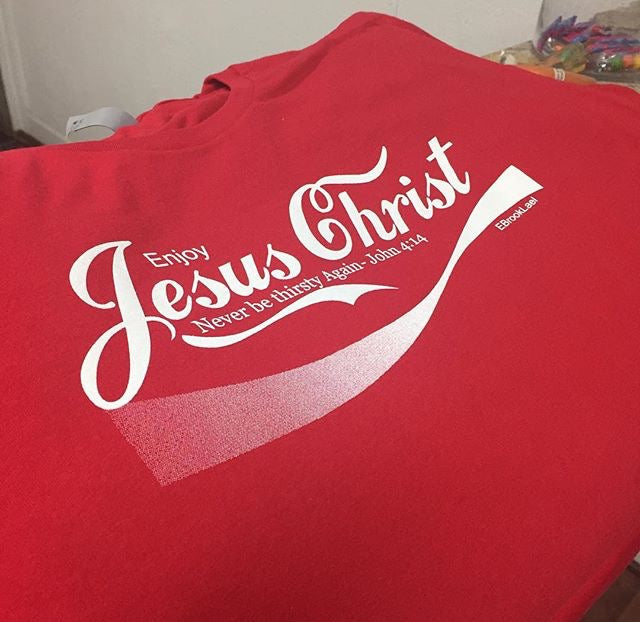 WOMEN "Enjoy Jesus Christ " (Crew neck) - ebrooklael