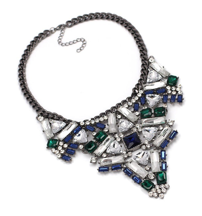 ABELLA Cluster  statement necklace (N-TF) - ebrook lael