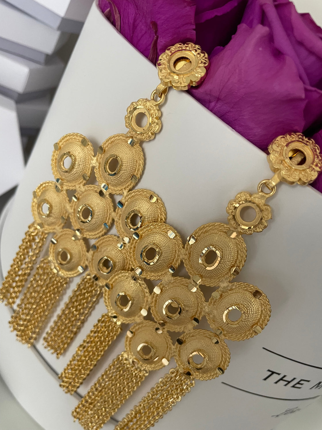 Aanya Jhumka Gold Plated Earring  (TF)