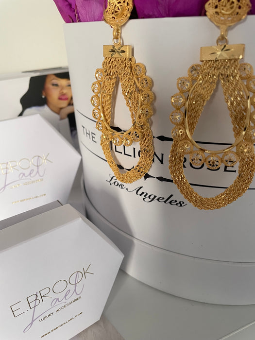 Jill Jhumka Gold Plated Earring  (TF)