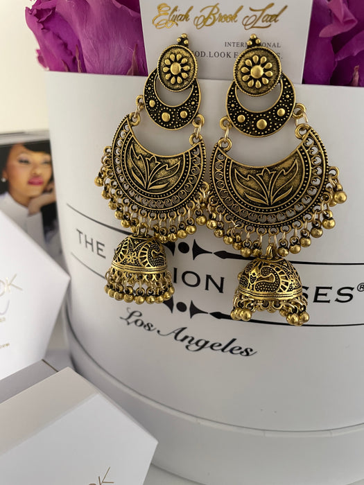Kendra Jhumka Drop earrings (N-TF)