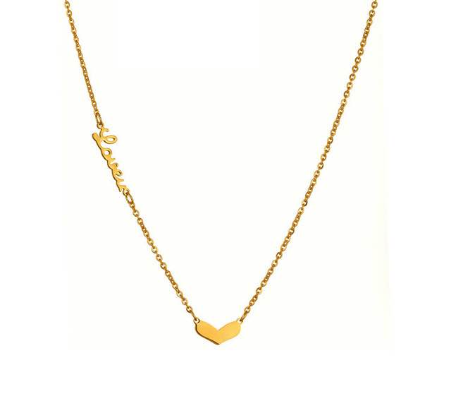 Love you pendent necklace (TF) - ebrooklael