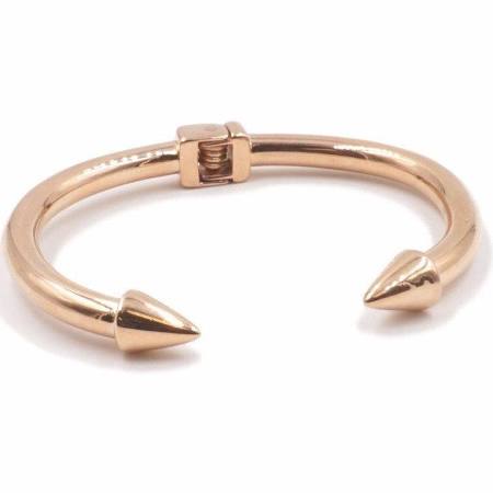 Open spike bangle Rose gold (TF) - ebrook lael