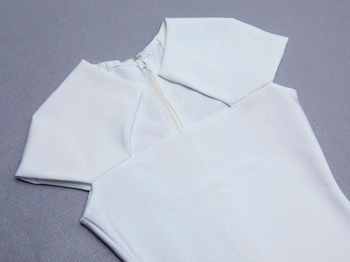 White Mya bandage dress - ebrooklael