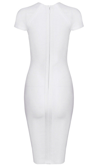 White Mya bandage dress - ebrooklael