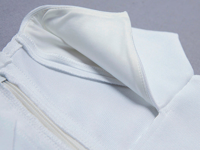 White Mya bandage dress - ebrooklael