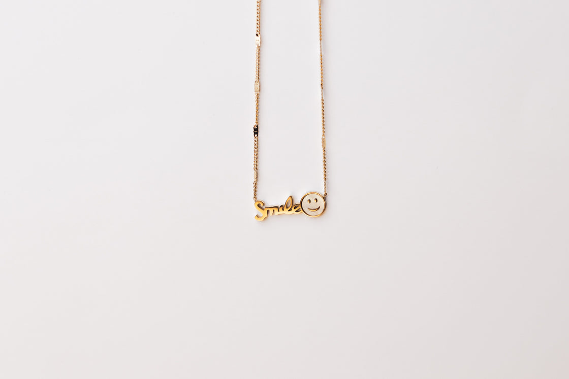 SMILE Necklace (TF) - ebrooklael