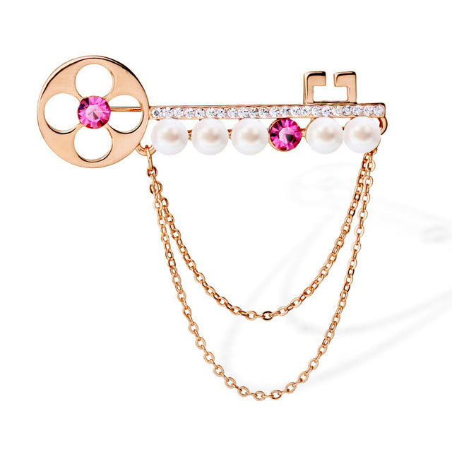 key pin brooch - ebrooklael