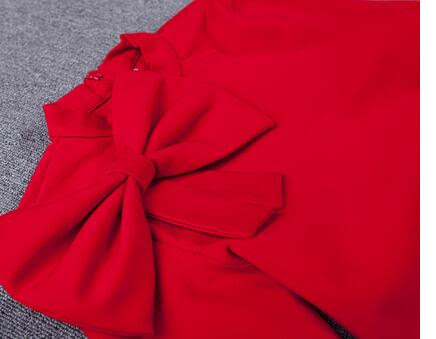 Mia bow  dress - ebrooklael